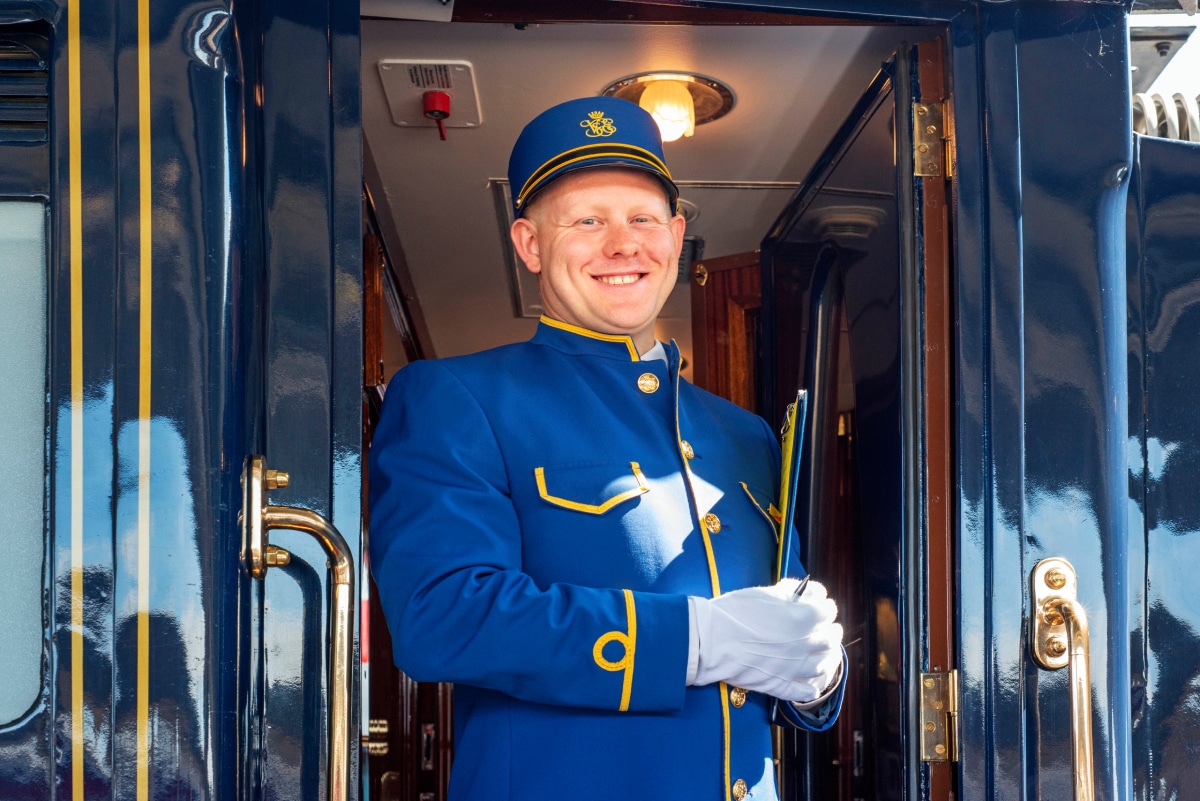 Empleado del Orient Express