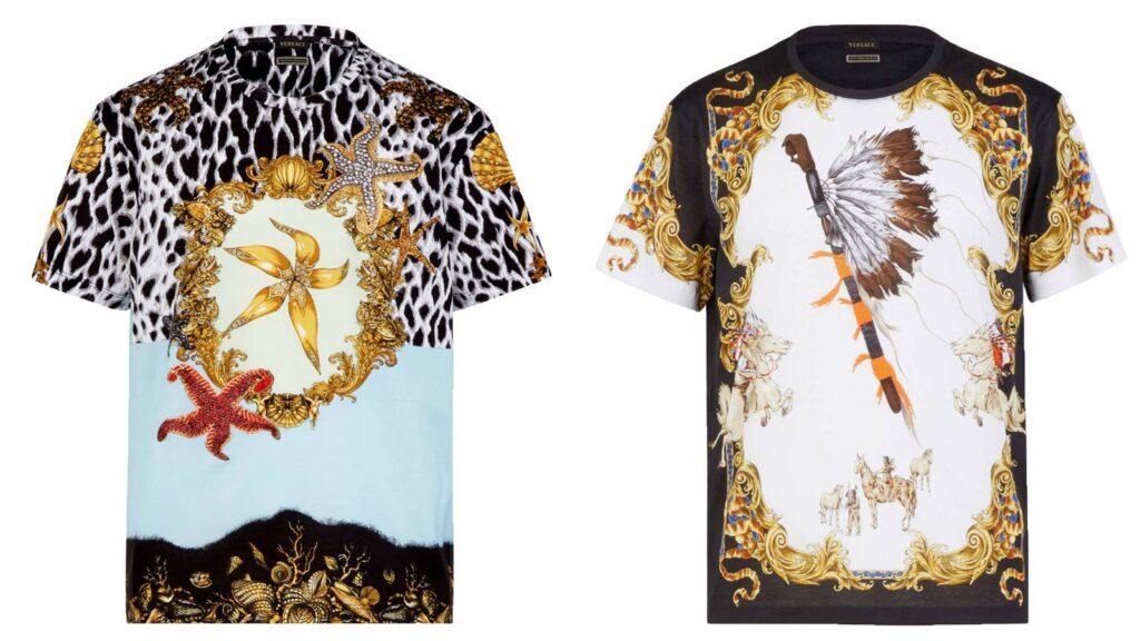 Camisetas tributo a Gianni Versace