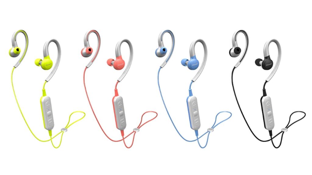 'E6' de Pioneer, los coloridos auriculares deportivos 'wireless'