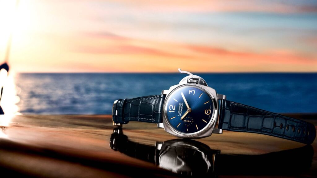 El azul reina en la nueva colección de Panerai