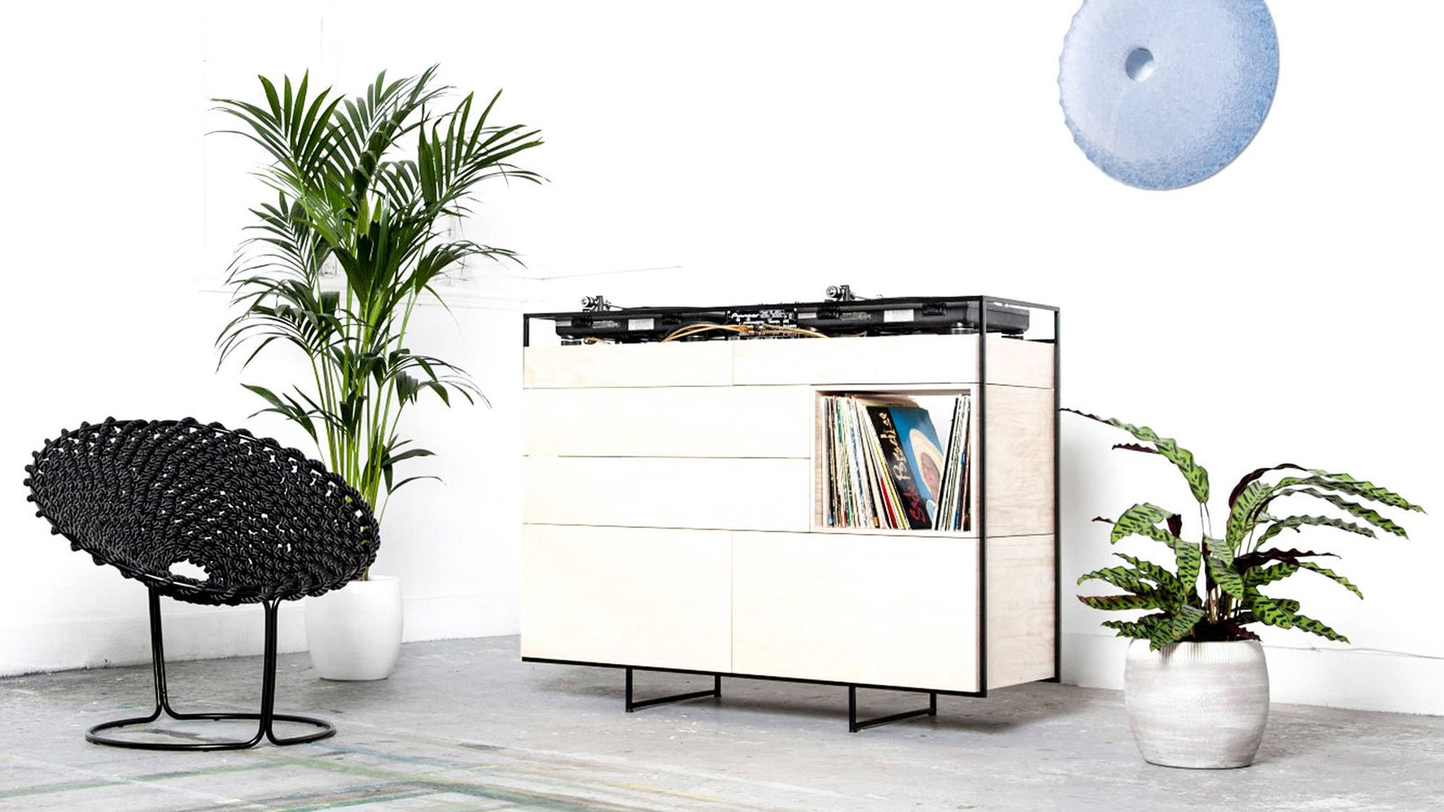 El perfecto mueble para vinilos