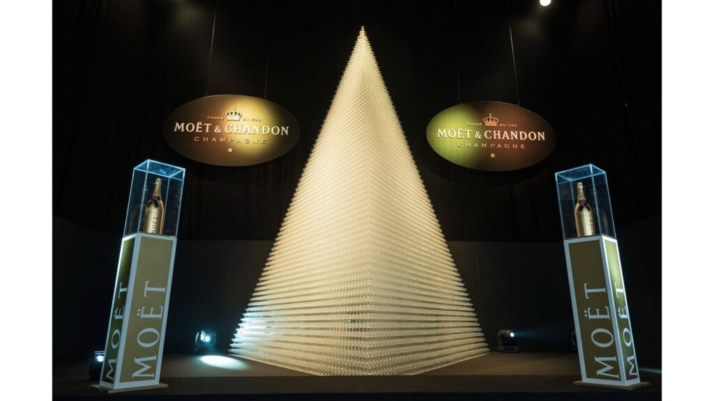 El record Guinness de Moët & Chandon