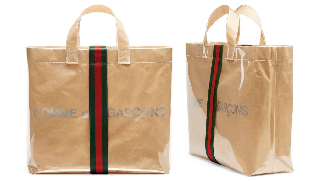 Gucci colabora con Comme des Garçons y lanza un exclusivo bolso
