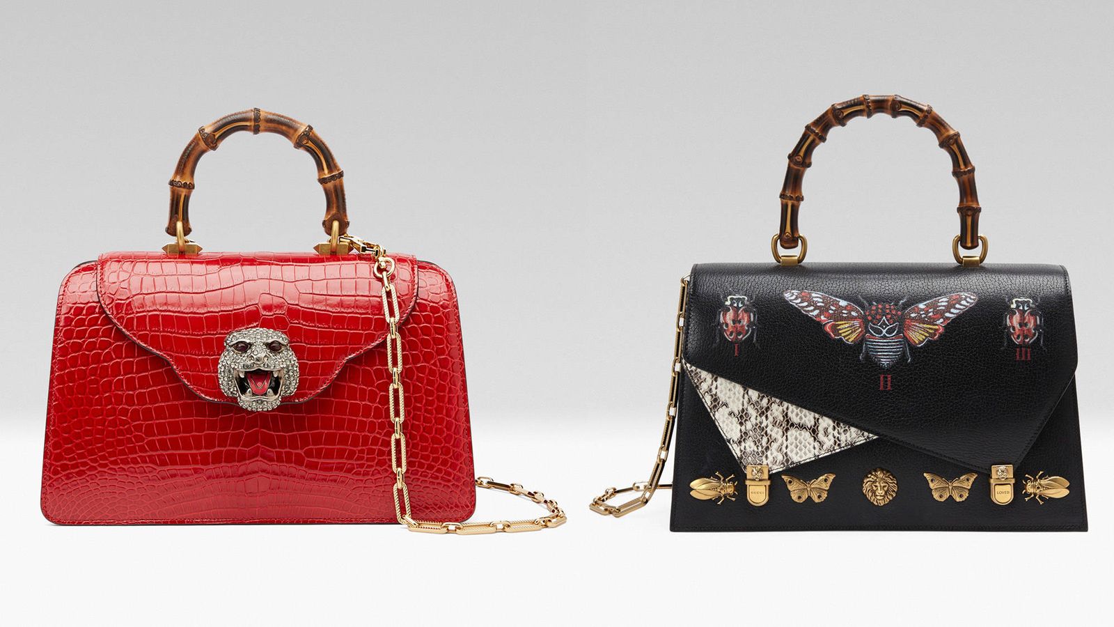 Gucci homenajea con sus nuevos bolsos a su mítico asa de bambú