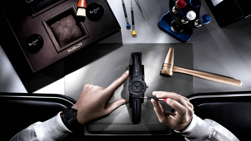 Hublot y Berluti, el arte de la fusión