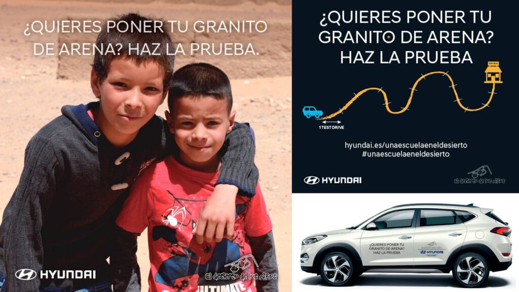 Hyundai Motor España se solidariza con el Desierto de los Niños