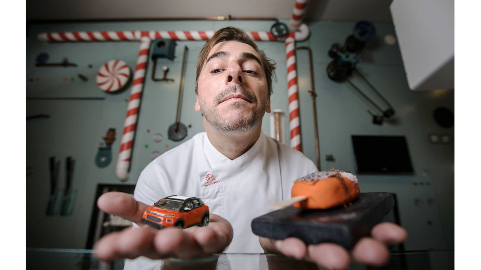 Jordi Roca crea un helado en homenaje al nuevo SUV de Citroën