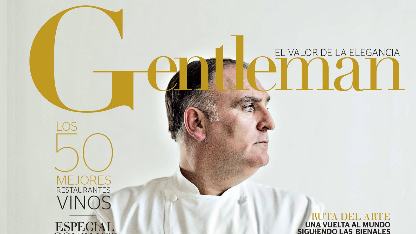 José Andrés, portada especial de Gentleman