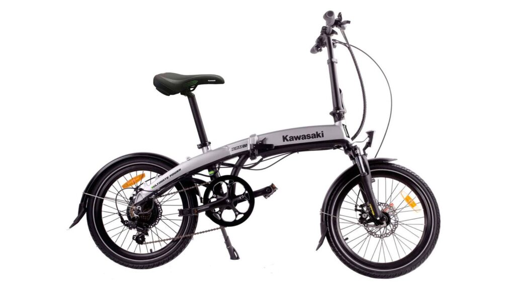 Kawasaki Folding 20: plegar una bici nunca fue tan fácil