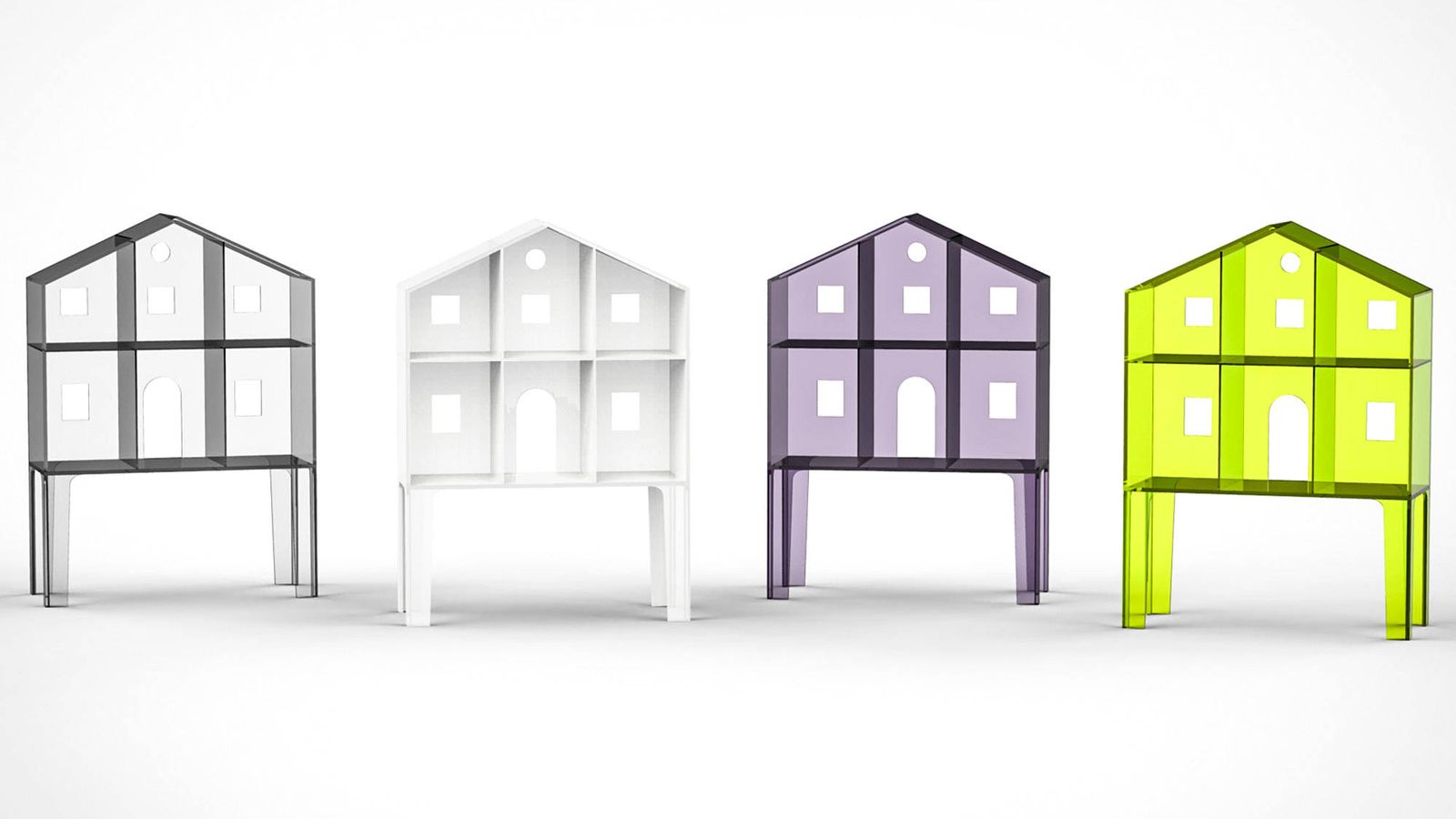 La casa de muñecas minimalista de Kartell