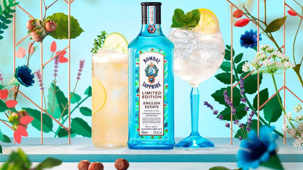 La nueva ginebra de Bombay Sapphire se inspira en la campiña inglesa