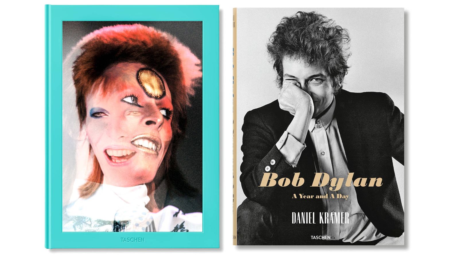 Las fotos nunca vistas de Bob Dylan y David Bowie