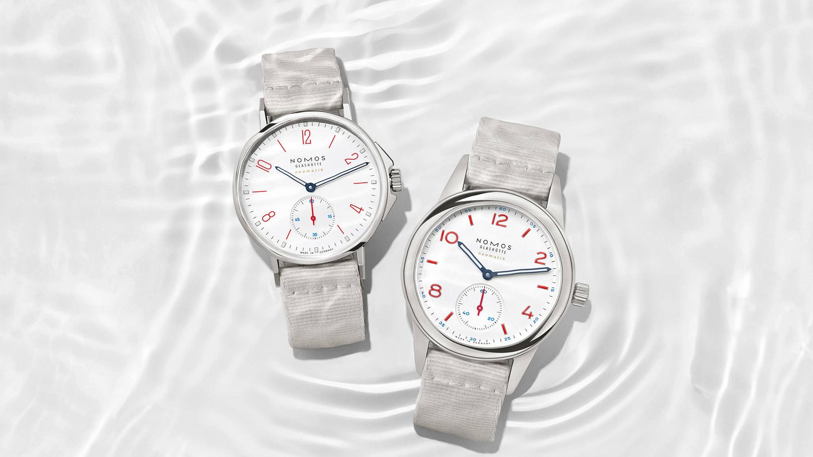 NOMOS Glashu¨tte presenta dos nuevos relojes acuáticos