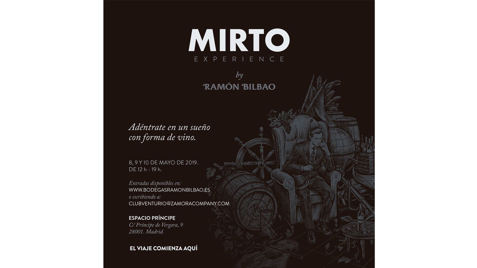 Ramón Bilbao presenta 'Mirto Experience'