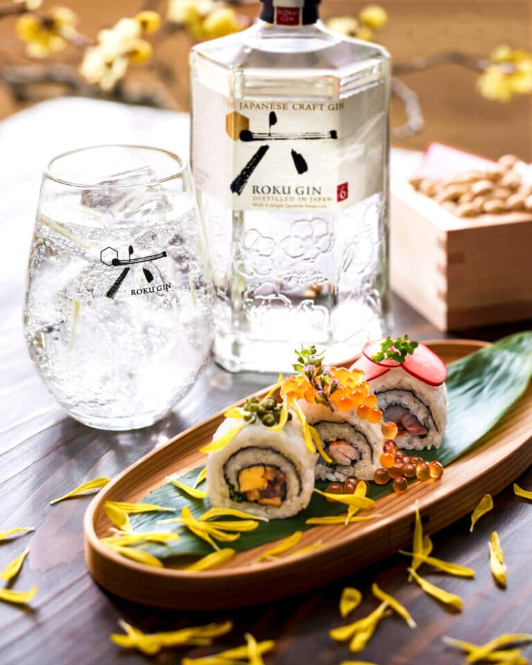 La tradición oriental protagoniza la oferta culinaria del Roku Gin Japanese Summer.