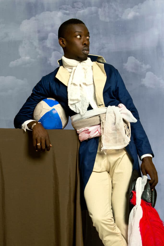 Jean-Baptiste Belley fotografiado por Omar Victor Diop (2014).