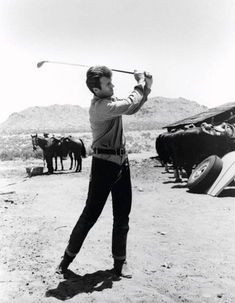  Clint Eastwood. Almería, 24 de mayo de 1963. 