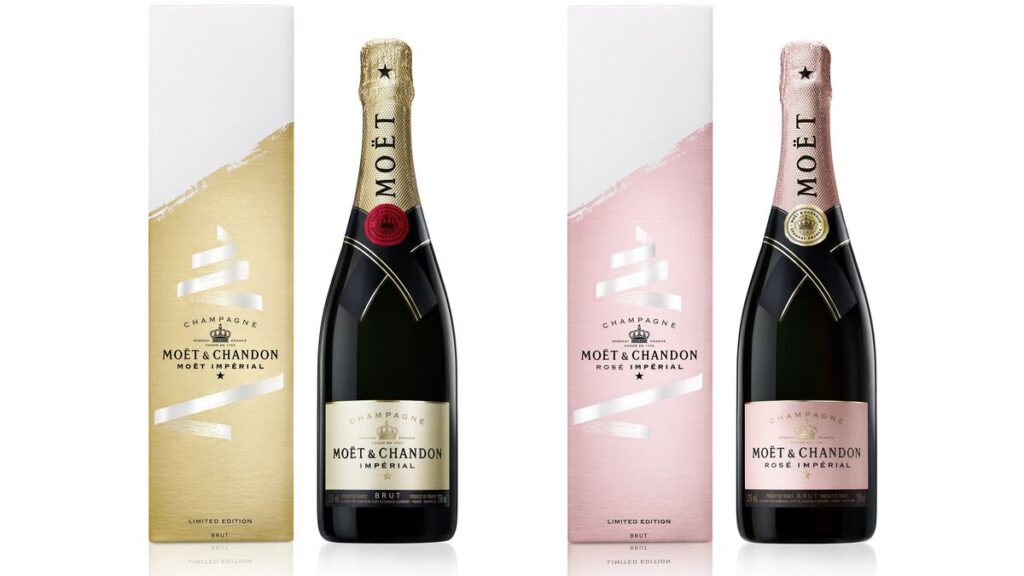 Moët & Chandon celebra las fiestas con un nuevo diseño de su Moët Impérial