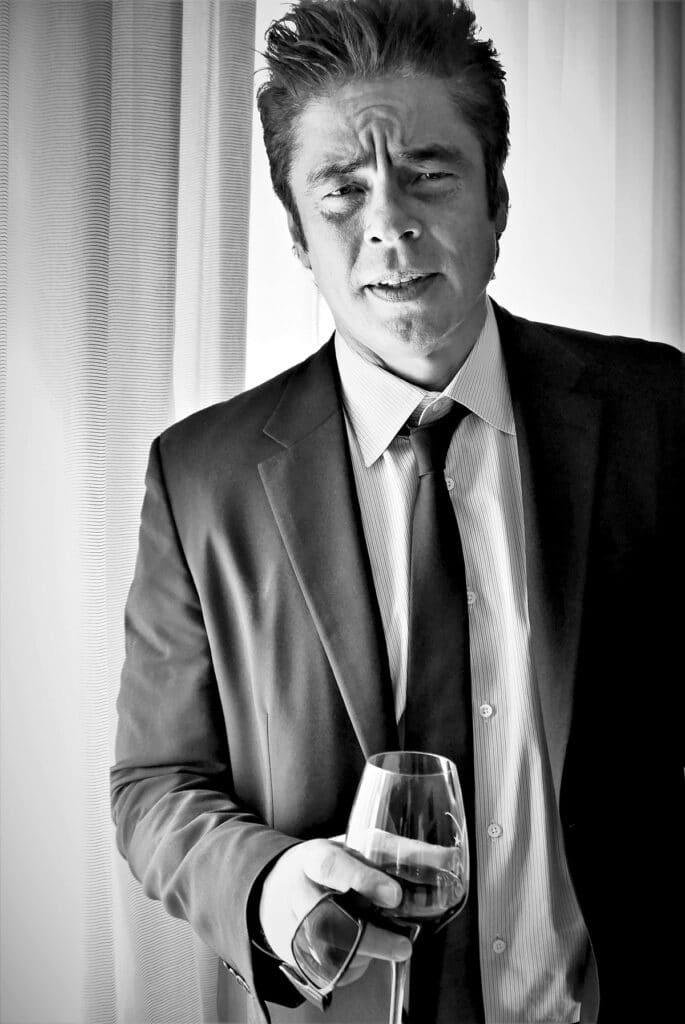 El actor Benicio del Toro.                             