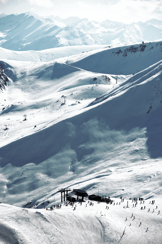 La belleza de las pistas de ski de Cerler, en Huesca. 