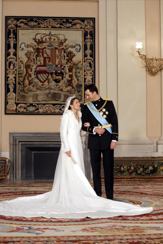 La boda de la reina Letizia y el rey Felipe VI