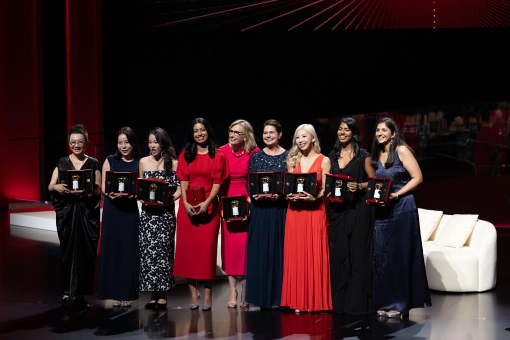 Galardonadas en los premios Cartier Women's Initiative 2024.