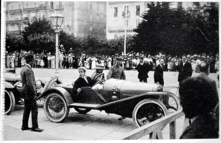 El rey Alfonso XIII a comienzos de la década de 1910.