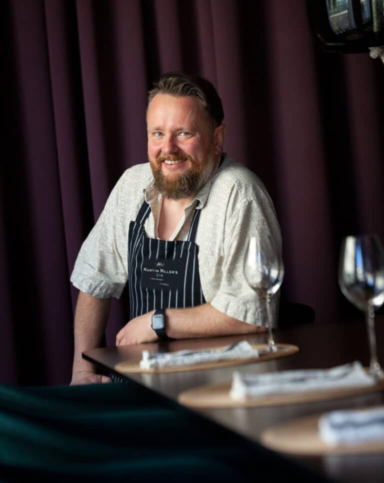 El chef islandés Ragnar Eiri?ksson, transmisor junto a Martin Miller´s de la gastronomía ártica.