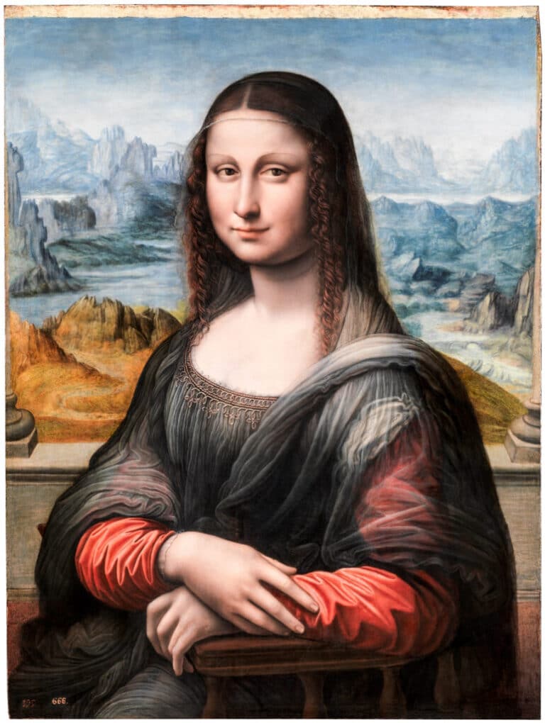 Mona Lisa, de Leonardo Da Vinci (1503).