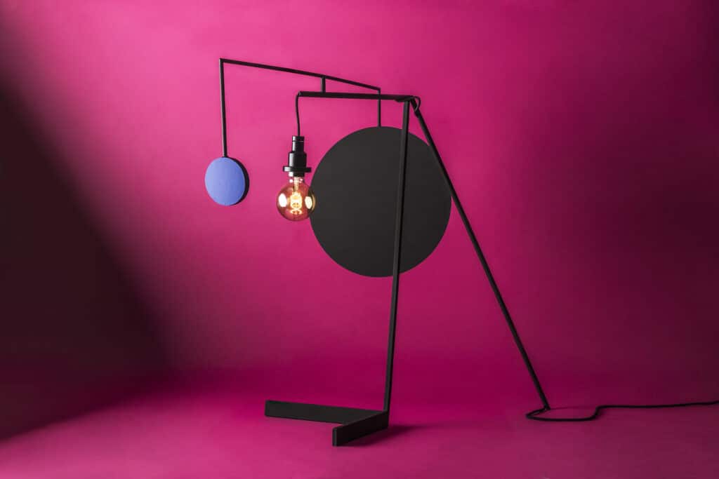 Lámpara Bubblehaus, creada por Nuria Fuster  para los premios Catalina D'Anglade.