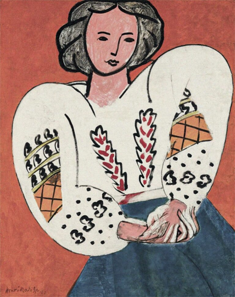 ´La blusa rumana´, de Henri Matisse (1940).