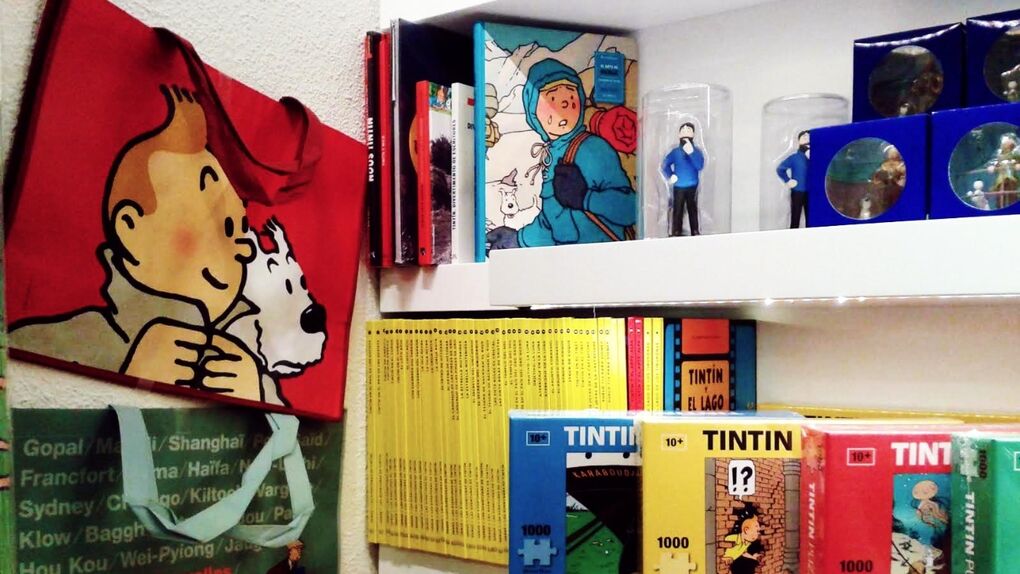 Tintín abre ‘oficina’ en Madrid