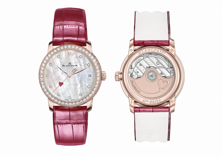 El ´Villeret Woman Date´ de Blancpain, un ejemplar que mantiene los estándares de elegancia  e innovación de la firma de alta relojería.