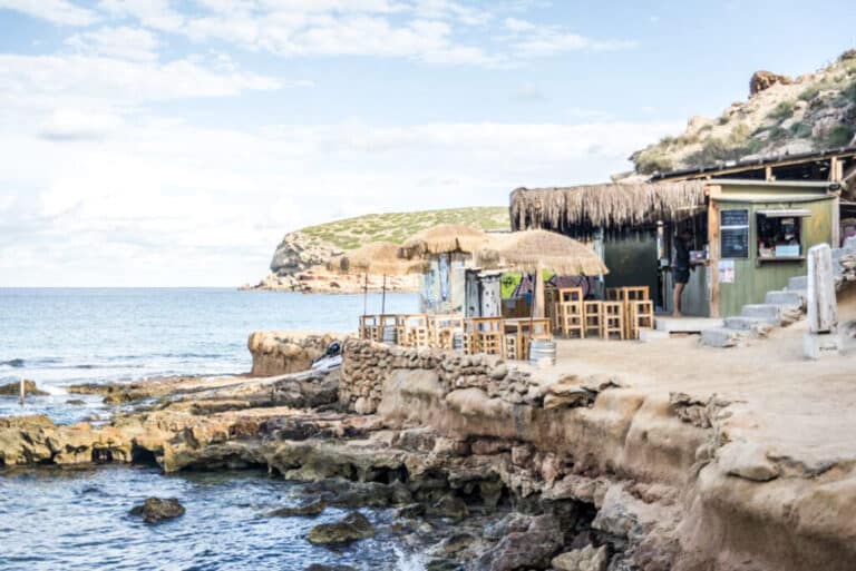Cala Escondida, Ibiza, Islas Baleares.