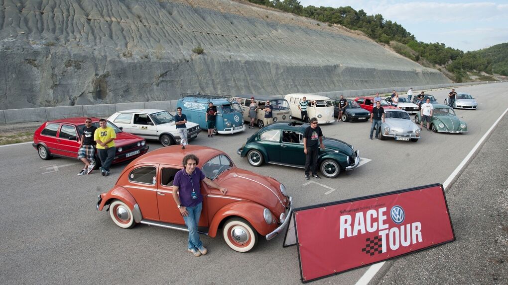 Los clásicos de VW, protagonistas en el 'Race Tour' 2014