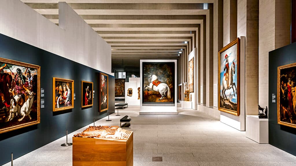 Galería de las Colecciones Reales, en Madrid.