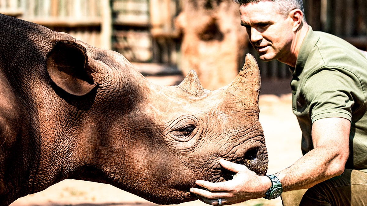 Hublot renueva su compromiso con la naturaleza en un proyecto para proteger a los rinocerontes