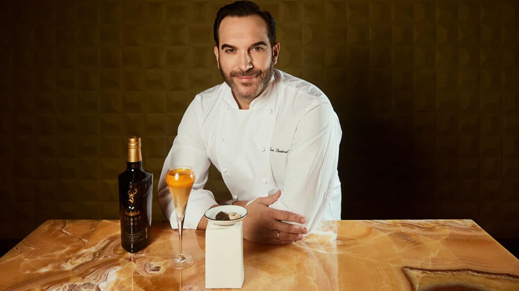 El chef Mario Sandoval celebra la Navidad de la mano de Glenfiddich Grand Cru