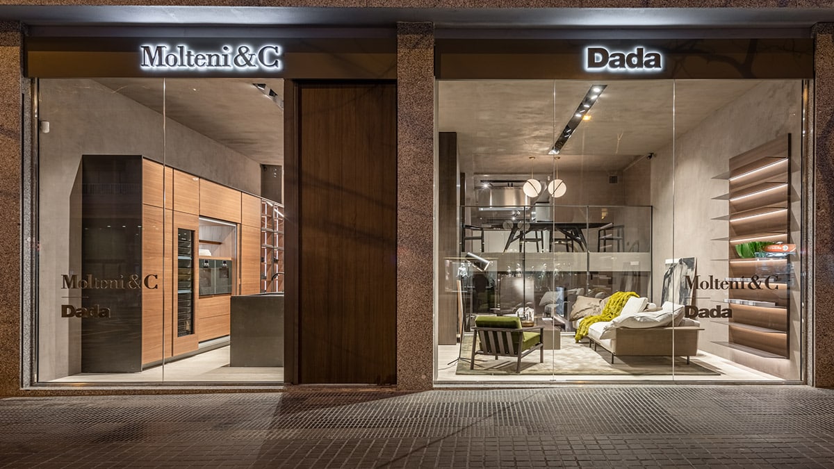 Molteni&C|Dada abre su primera flagship store en Barcelona