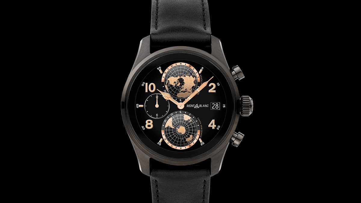 Un nuevo reloj consolida la evolución de Montblanc en la relojería inteligente