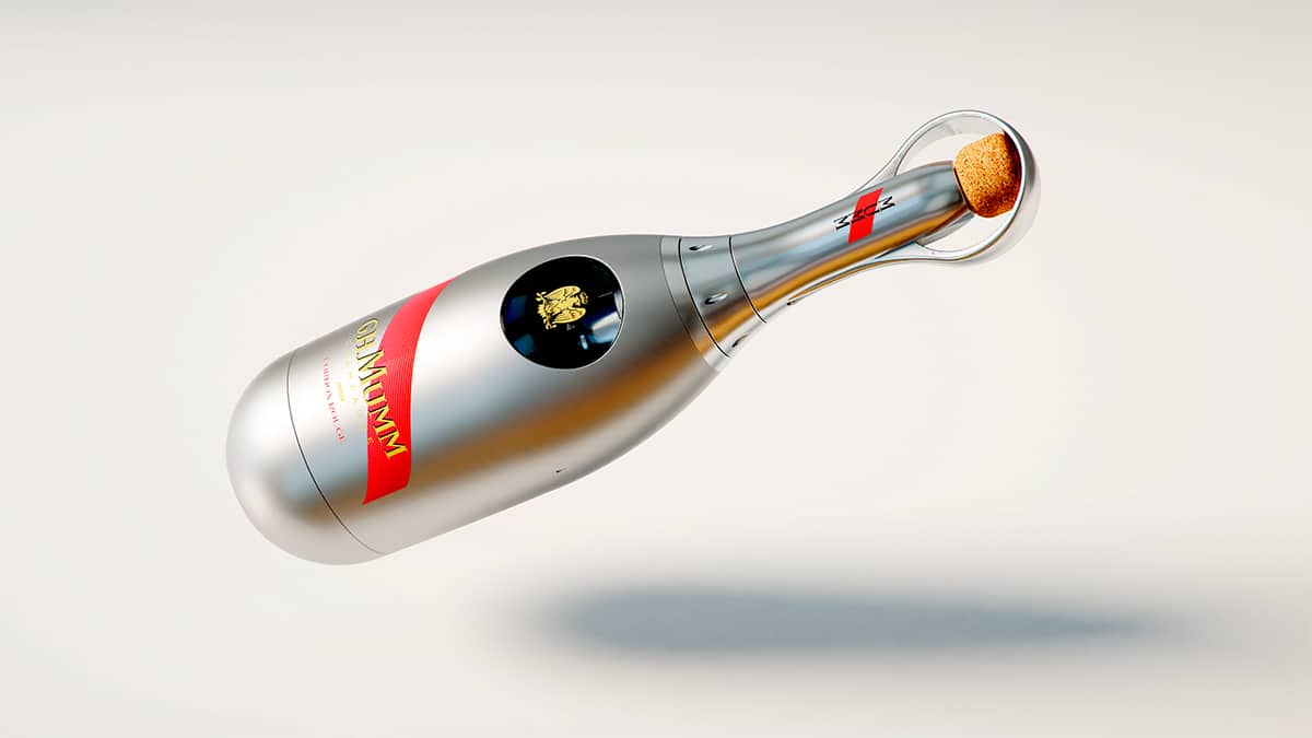 Con este nuevo champagne podrás volar al espacio sin moverte de casa