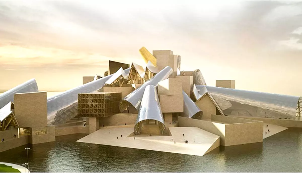 Frank Gehry, el genio de la arquitectura, prepara la construcción del Guggenheim Abu Dhabi