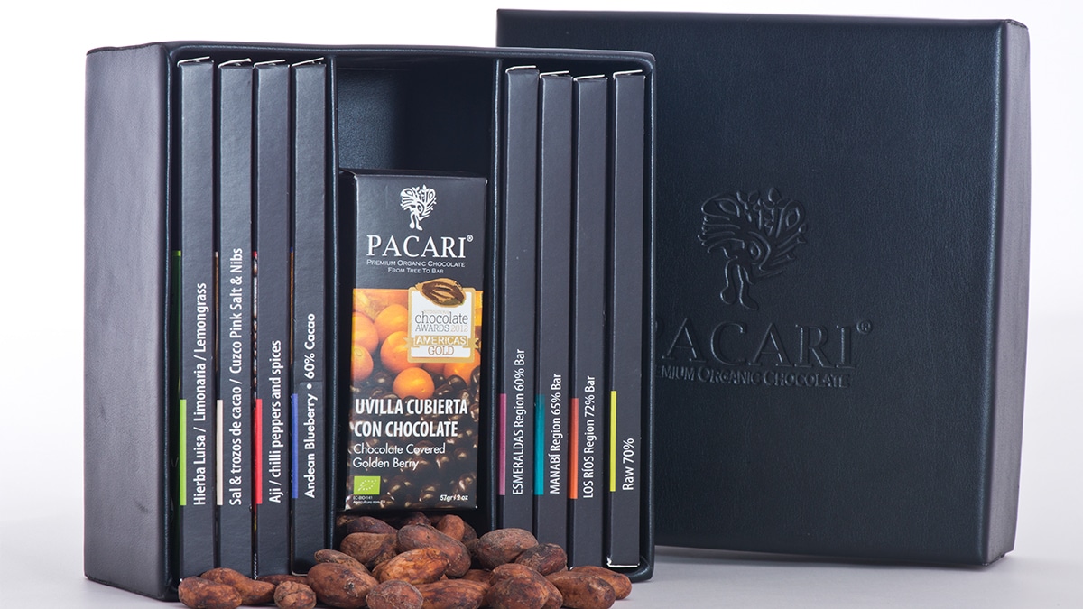 Pacari endulza las Navidades con una caja diseñada para paladares 'gourmet'