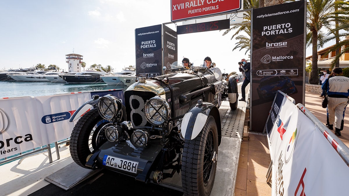 Puerto Portals, sede del XVIII Rally Clásico Isla Mallorca por décimo año consecutivo