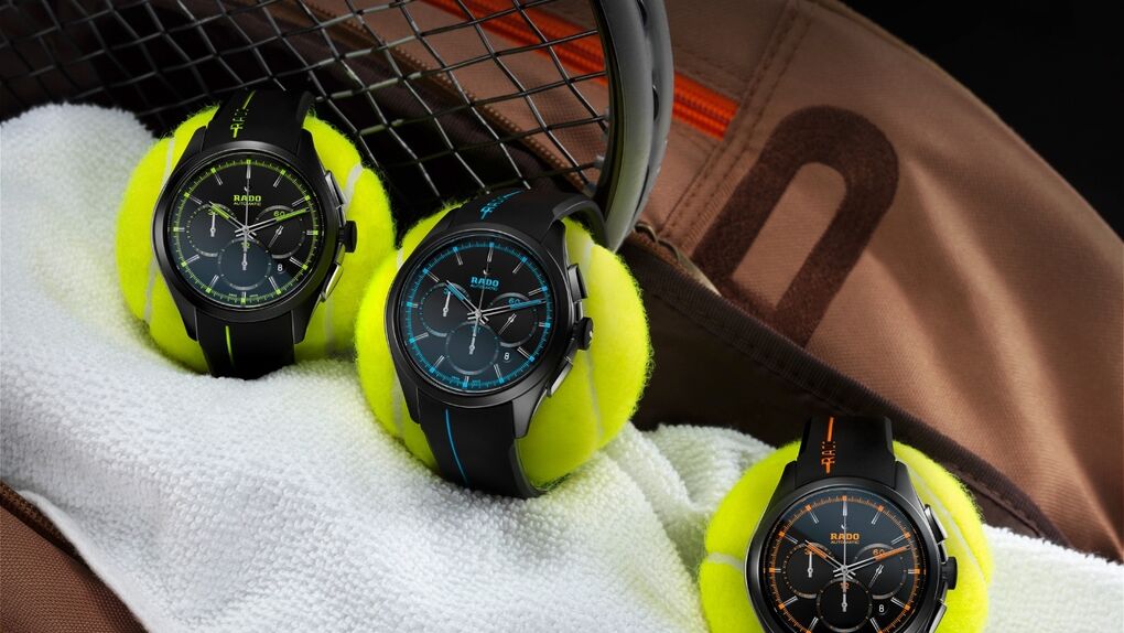Los relojes y el tenis, Rado Hydrochrome Court