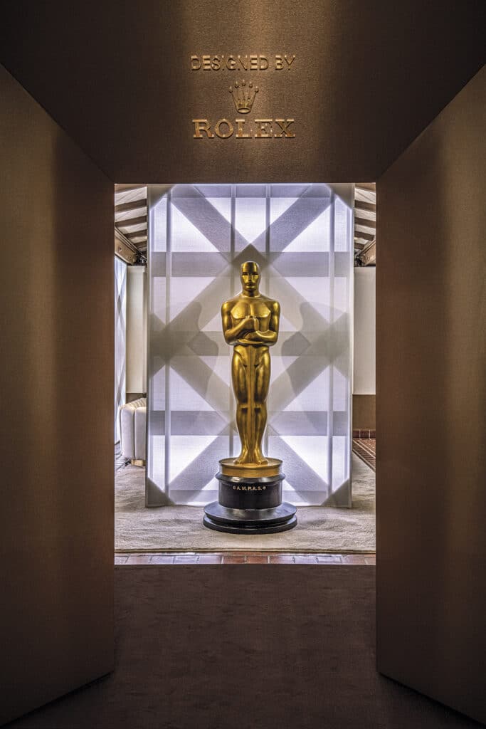 Rolex culminó su relación con el arte del cine convirtiéndose en Reloj Exclusivo de la Academia de Artes y Ciencias Cinematográficas y Proud Sponsor of the Oscars®.