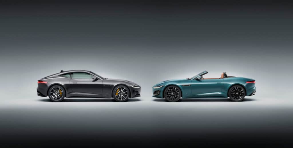 Deportivo F-TYPE de la colección oficial Jaguar Heritage.