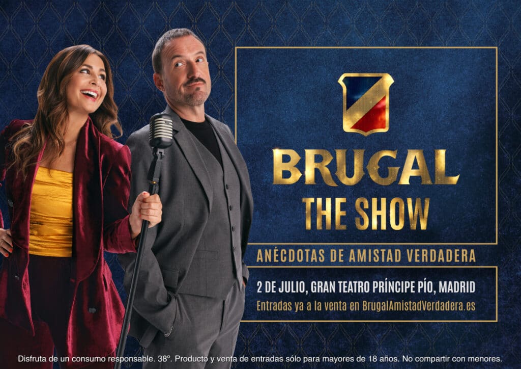 Alex O’Dogherty y Nuria Roca en Brugal The Show.