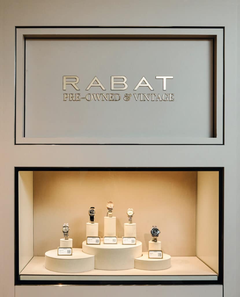 Relojes en venta del servicio pre-owned de RABAT.