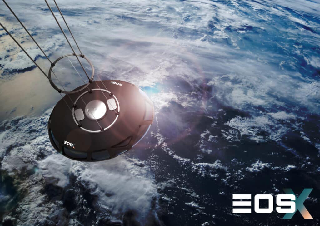 EOS-X Space, primera compañía europea de vuelos turísticos espaciales.